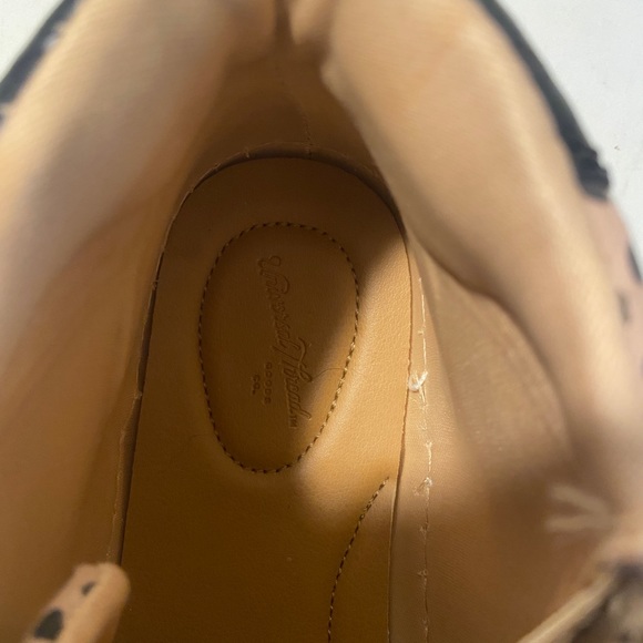 Universal Thread cheetah print ankle high shoes  laceup & side zipper 7.5 NWT - Picture 7 of 7